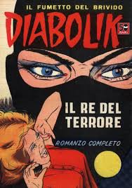 Diabolik cover prima Serie